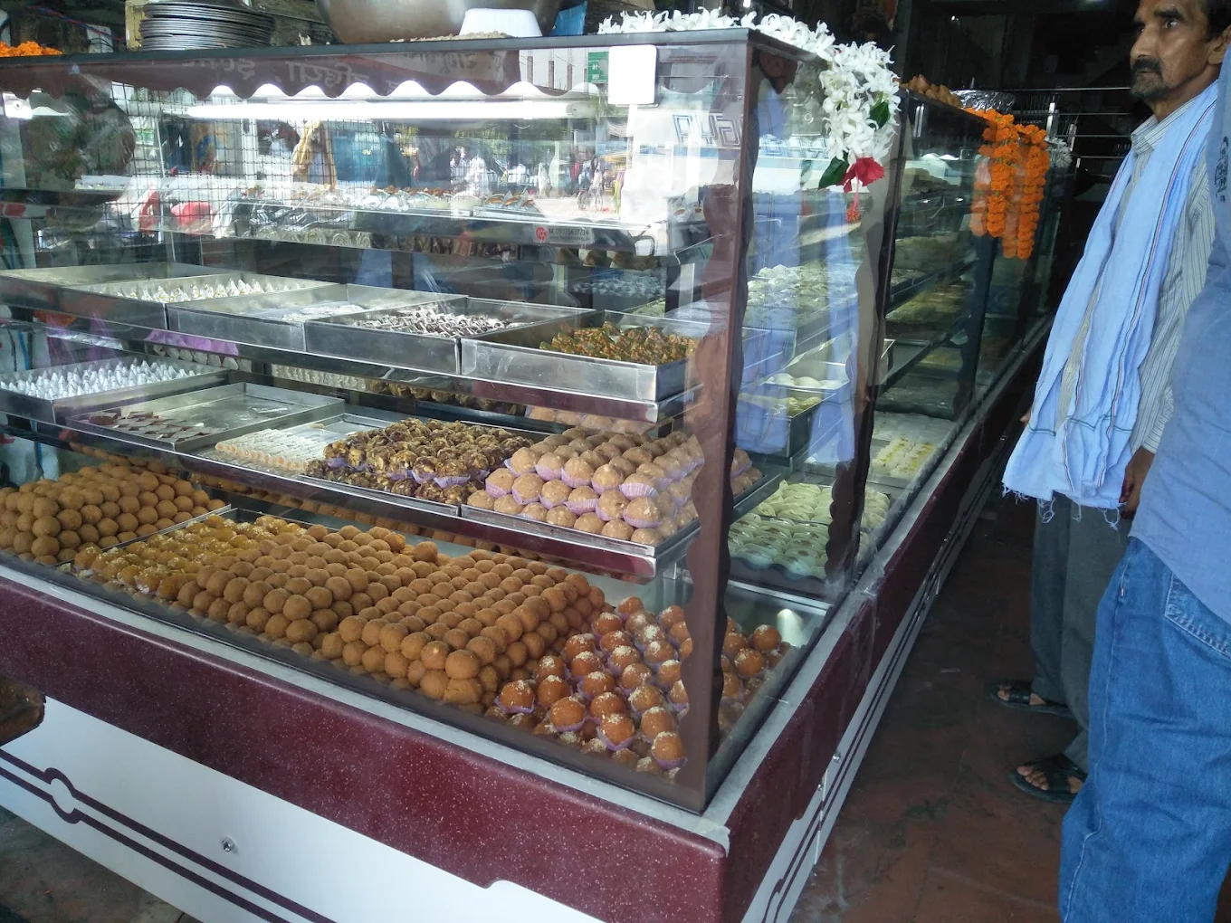 Fresh Sweets Counter - Shri Ramu Sweets